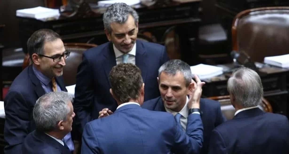 La Cámara de Diputados de la Nación dio media sanción a la ley de Bases y Puntos de Partida para la Libertad de los Argentinos y la ley Medidas Fiscales, Paliativas y Relevantes. Foto: NA / Daniel Vides.