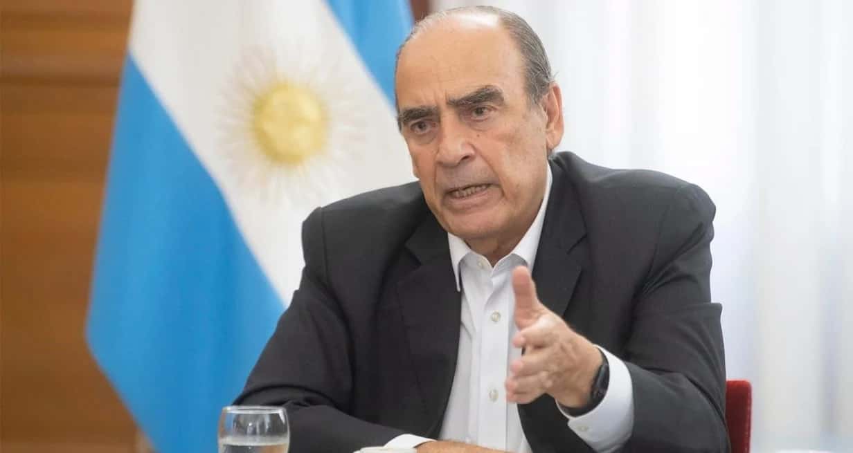 El ministro del Interior, Guillermo Francos.