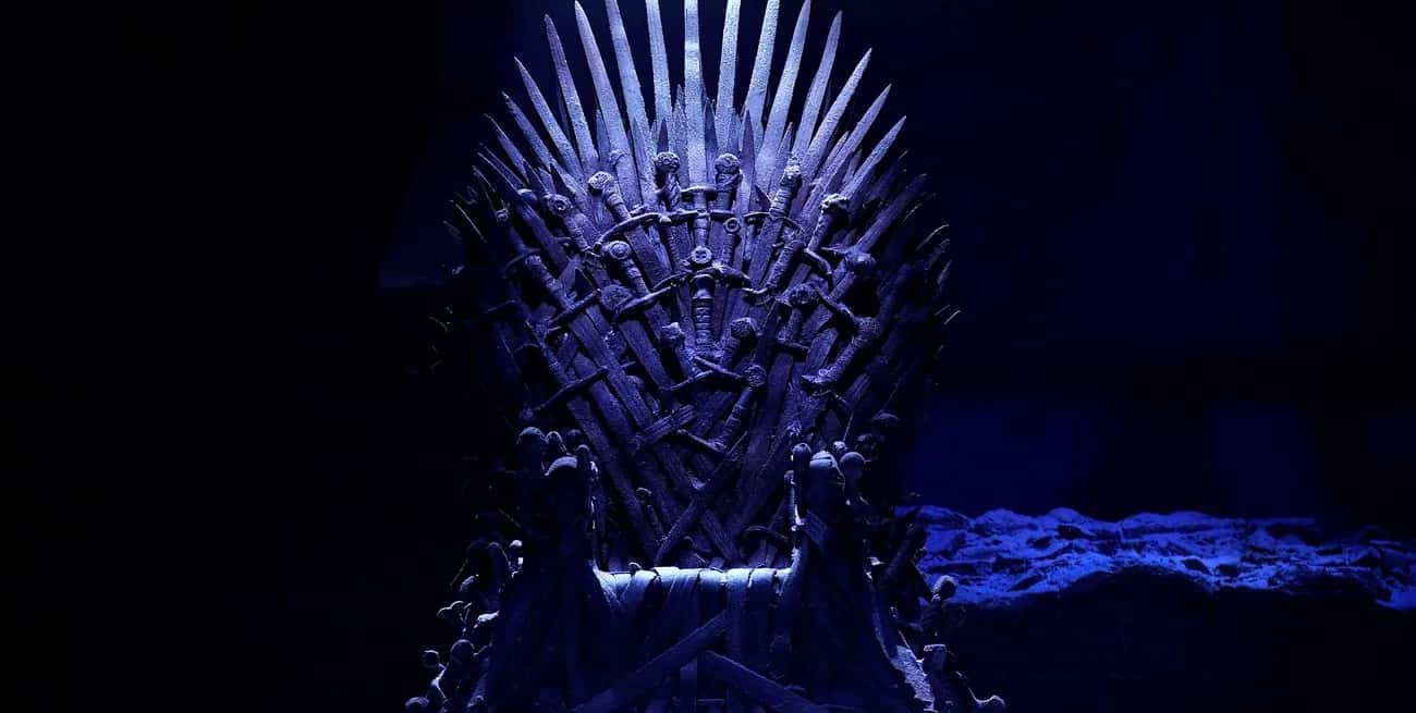 El trono de hierro, el sillón que ocupa quien gobierna los reinos. Crédito: Reuters.