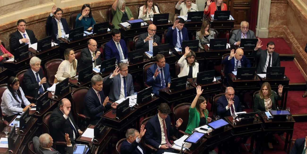 Los senadores votaron un aumento en sus sueldos. Crédito: Noticias Argentinas