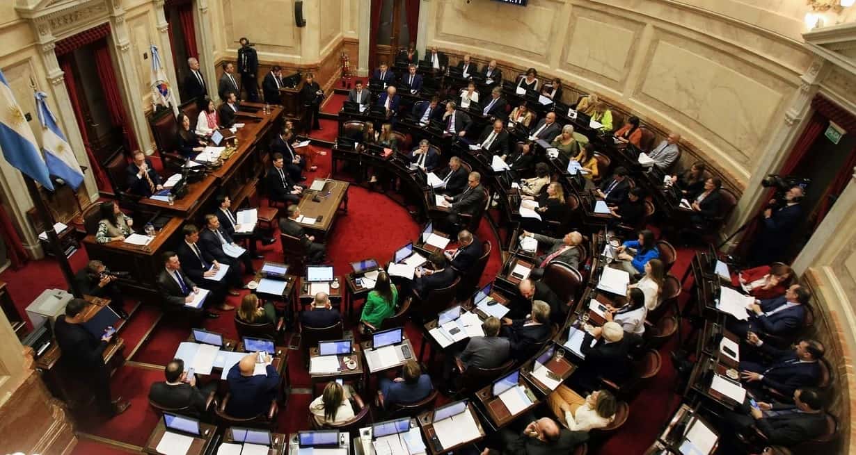 Los senadores votaron un aumento en sus sueldos. Crédito: Noticias Argentinas