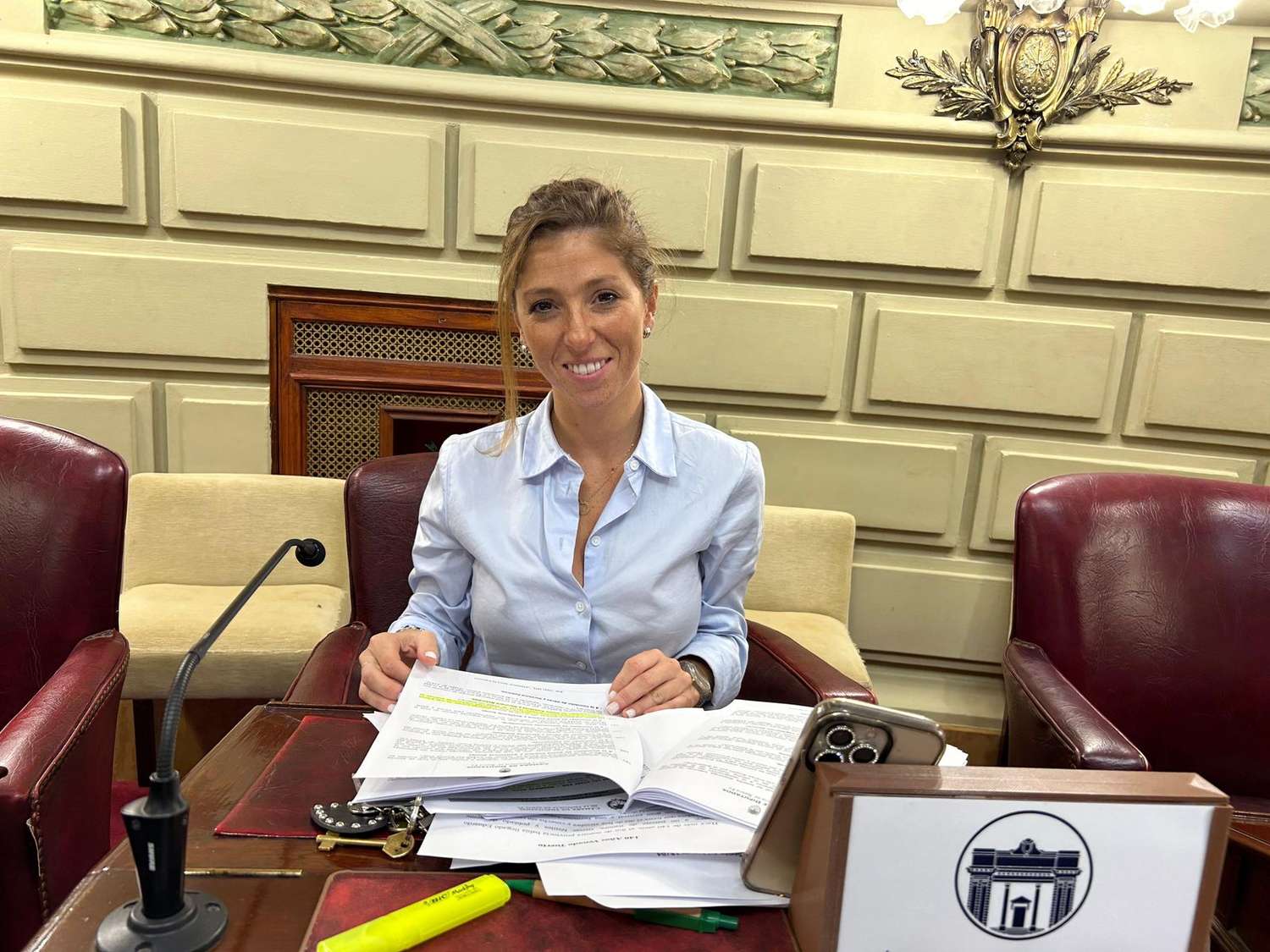Diputada provincial, Sofia Galnares