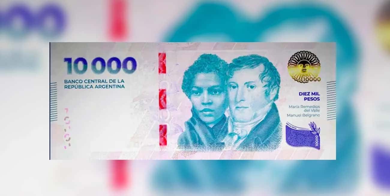 Era hora: el billete de $ 10.000 entra en circulación en el país