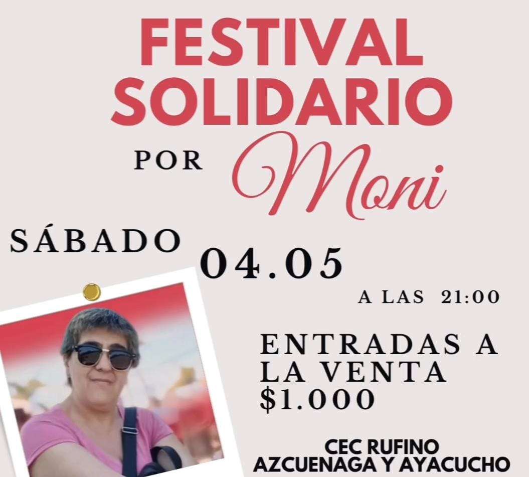 Festival por Moni en Rufino