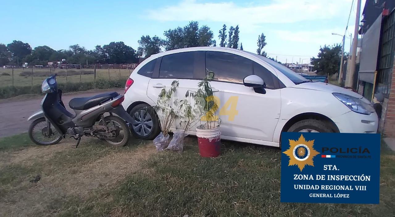 Venado Tuerto: incautan chaleco antibala y auto con pedido de secuestro