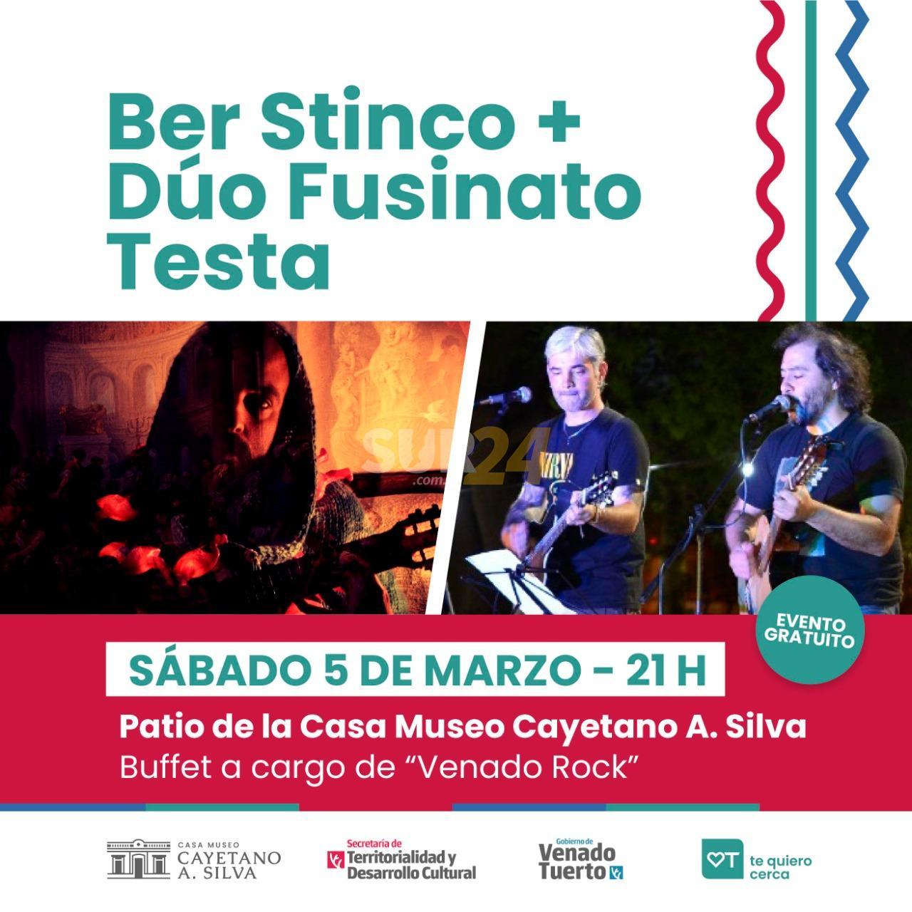 Casa Museo Cayetano Silva abre sus puertas a la música de Ber Stinco