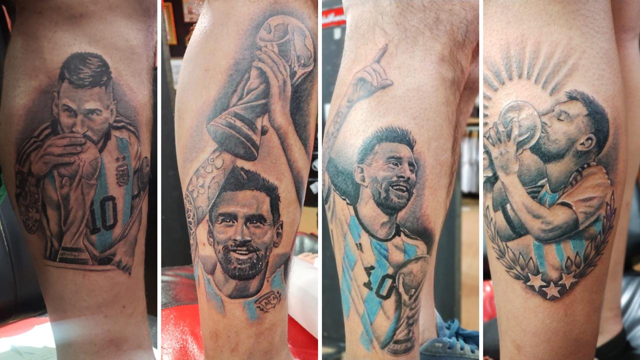 En Venado, por 15 días no hay turnos para tatuarse el rostro de Messi