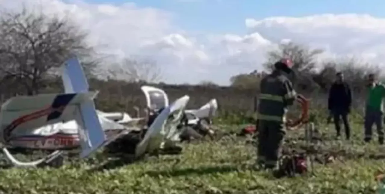 Se estrell una avioneta que hab a sido robada en Chaco hay cinco