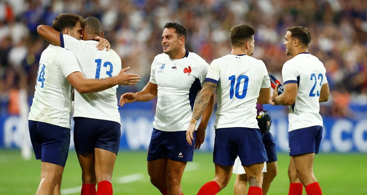 Comenzó el Mundial de Rugby Francia mostró su 